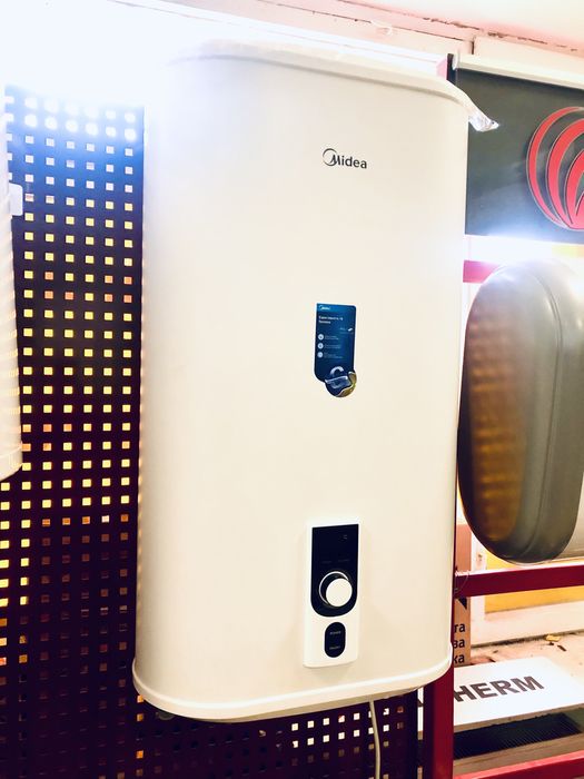 Бойлер Midea плоский ( мокрый и сухой тен).