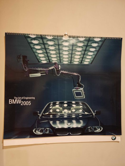Kalendarz BMW 2005, 58 x 54 cm.