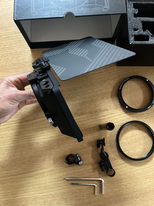 Tilta mini matte box with rod mount filter frame