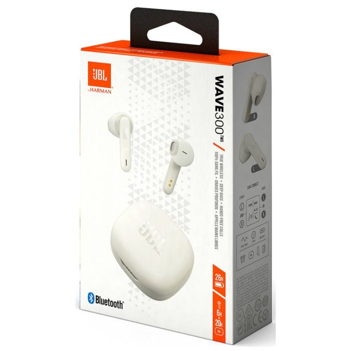 Бездротові Bluetooth-навушники JBL Wave 300 bluetooth