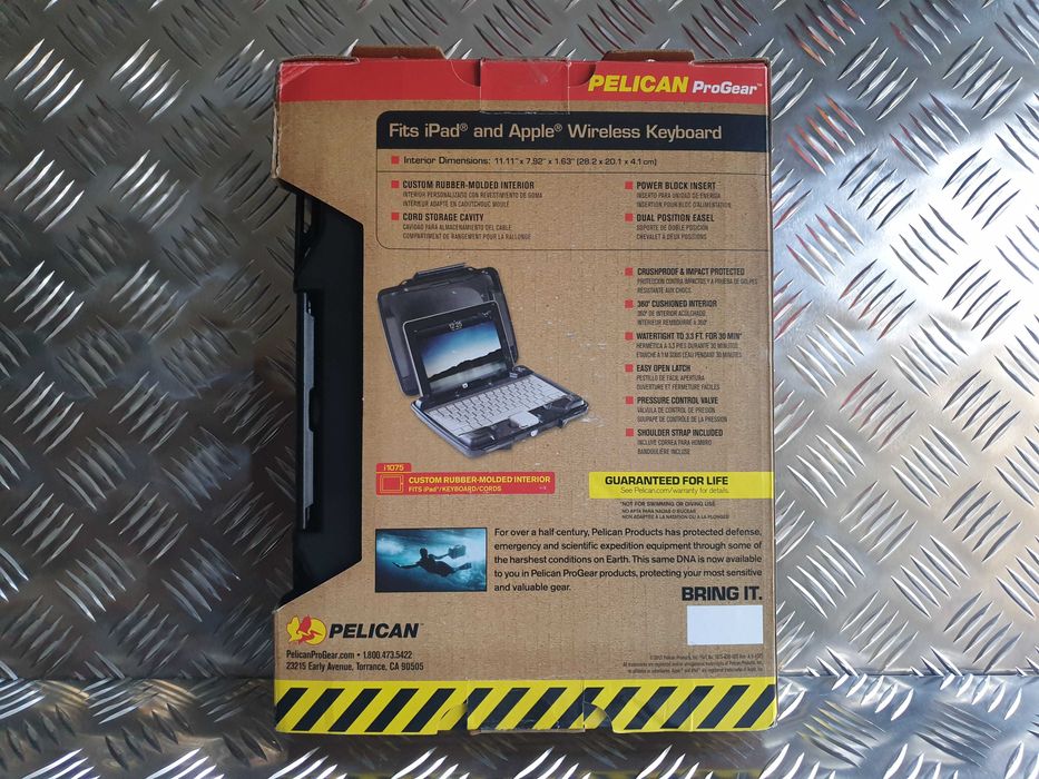 Удароміцний кейс Pelican I1075 для iPad і клавіатури