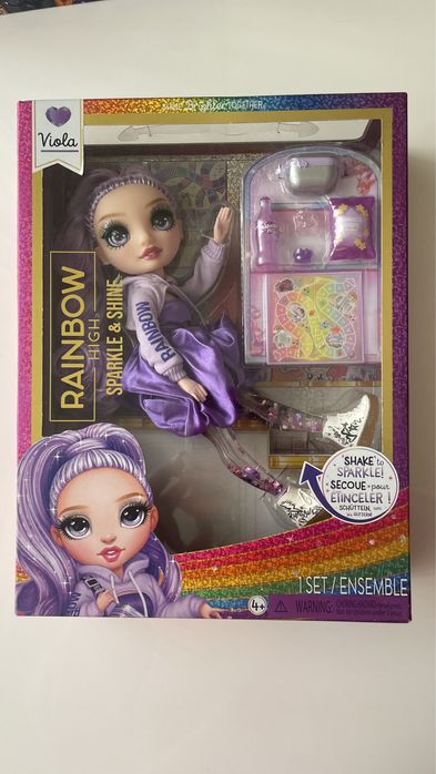 Rainbow High Viola nowa lalka w pudelku hit