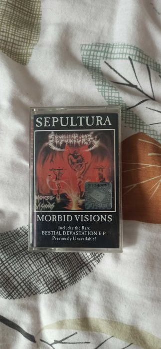 Kaseta sepultura morbid visions/bestial devastation