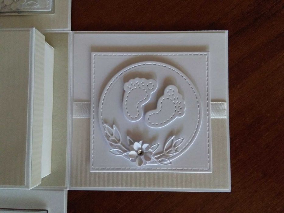 Kartka na Chrzest, chrzciny, exploding box, kartka eksplodująca