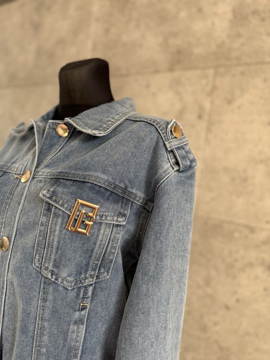 Niebieska kurtka jeansowa softy M/L