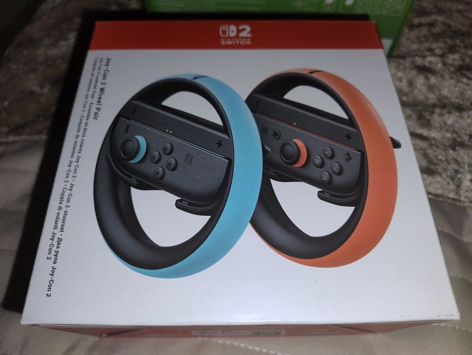 Dois volantes para o comando do Nintendo switch 2  (Novo)