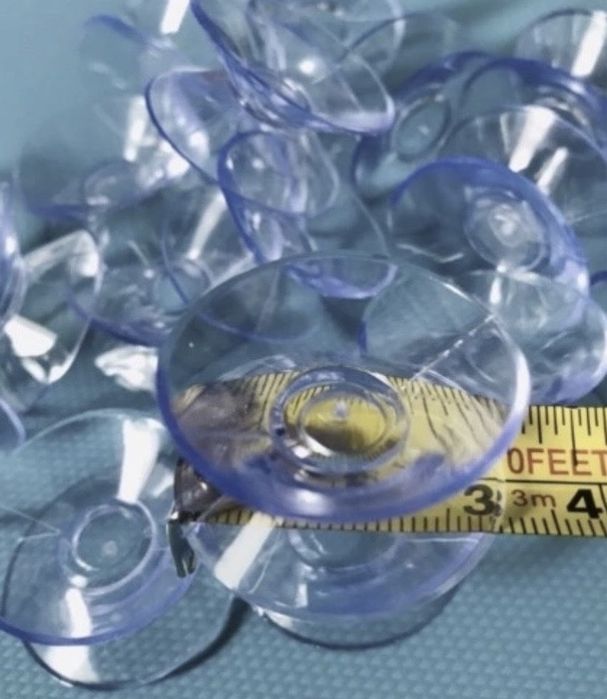 10 szt Przyssawki dwostronne na szyby 3 cm