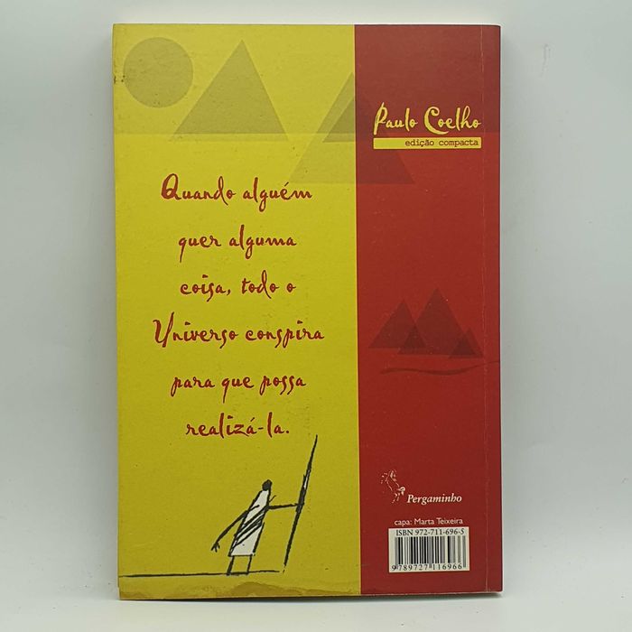 Livro - Paulo Coelho - O Alquimista - PAR6
