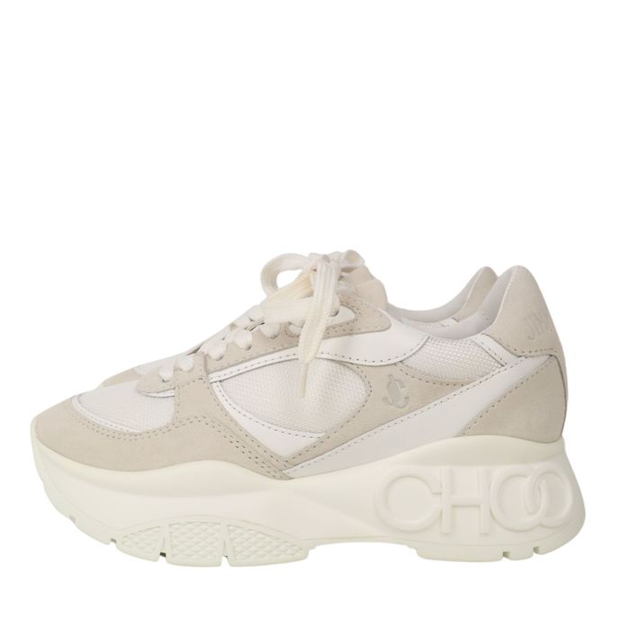 Buty damskie Jimmy Choo, trampki, rozmiar 34,5, białe, NOWE, obuwie codzienne, sportowe SCH4435