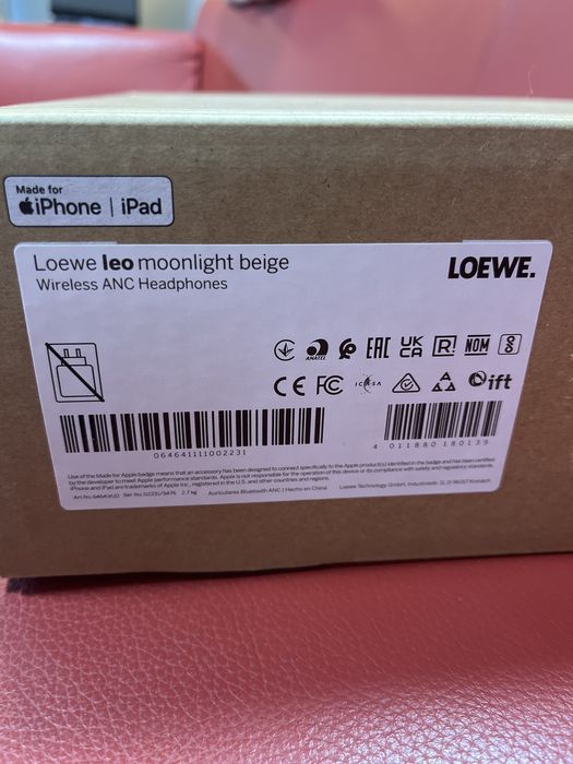 Słuchawki nauszne bezprzewodowe Loewe Leo