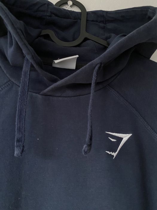 Bluza z Kapturem - Gymshark - Granatowy - Rozmiar S