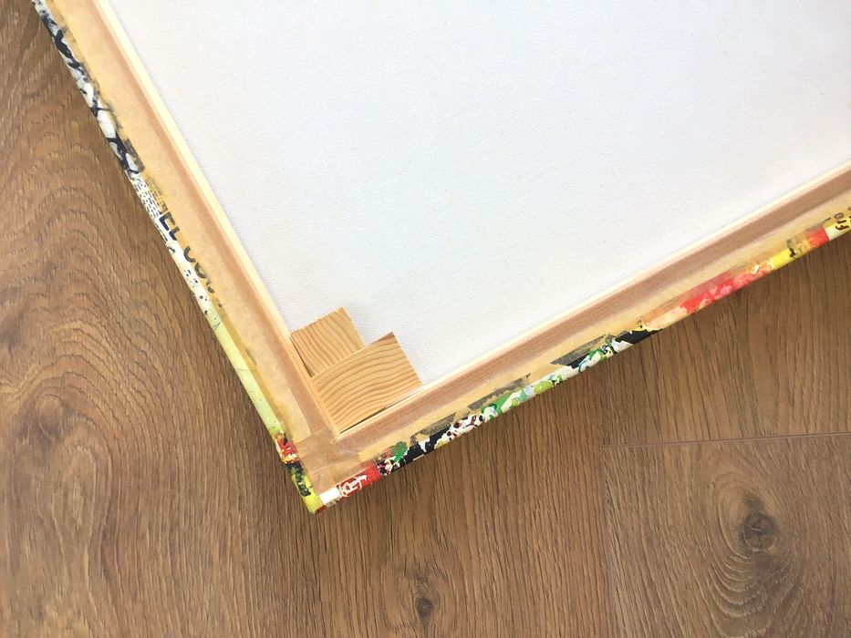 Tela "More beautiful than Barbie" - 50x50cm