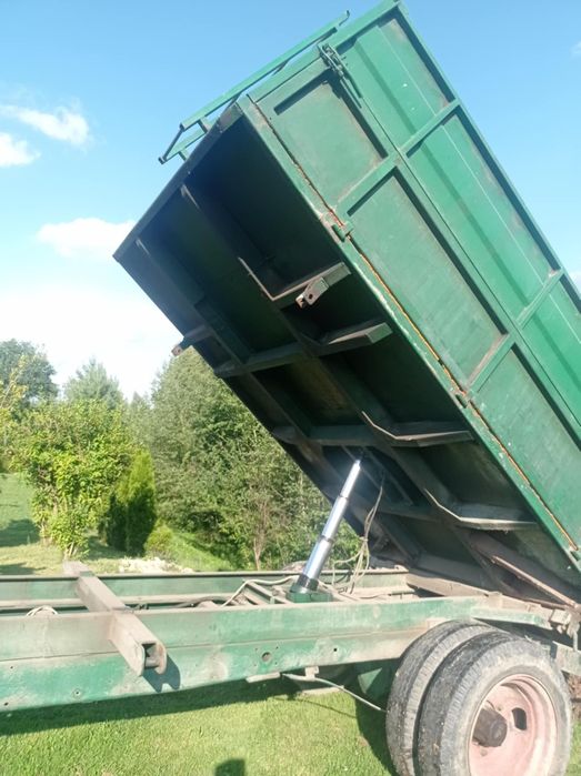 Przyczepa rolnicza 6t (pod koparki)