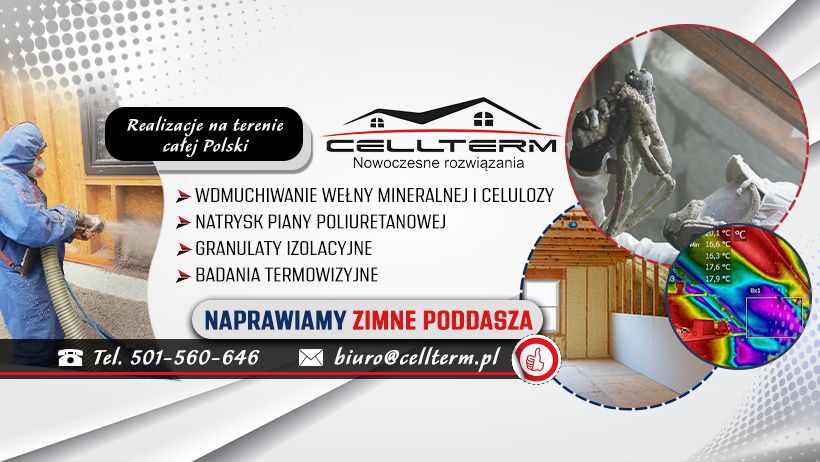 Wełna Celuloza Ocieplenia Docieplenia Knauf Ursa Rockwool