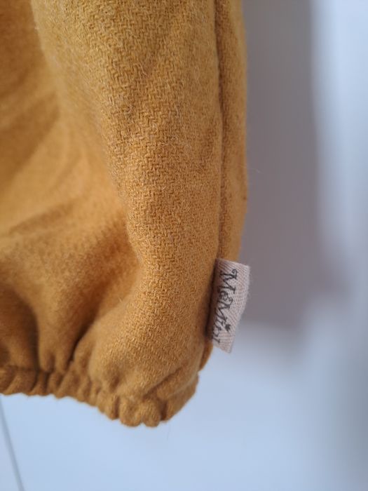 Wełniane ogrodniczki