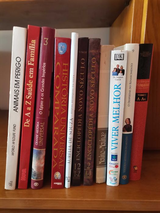 20 Livros de diversos temas