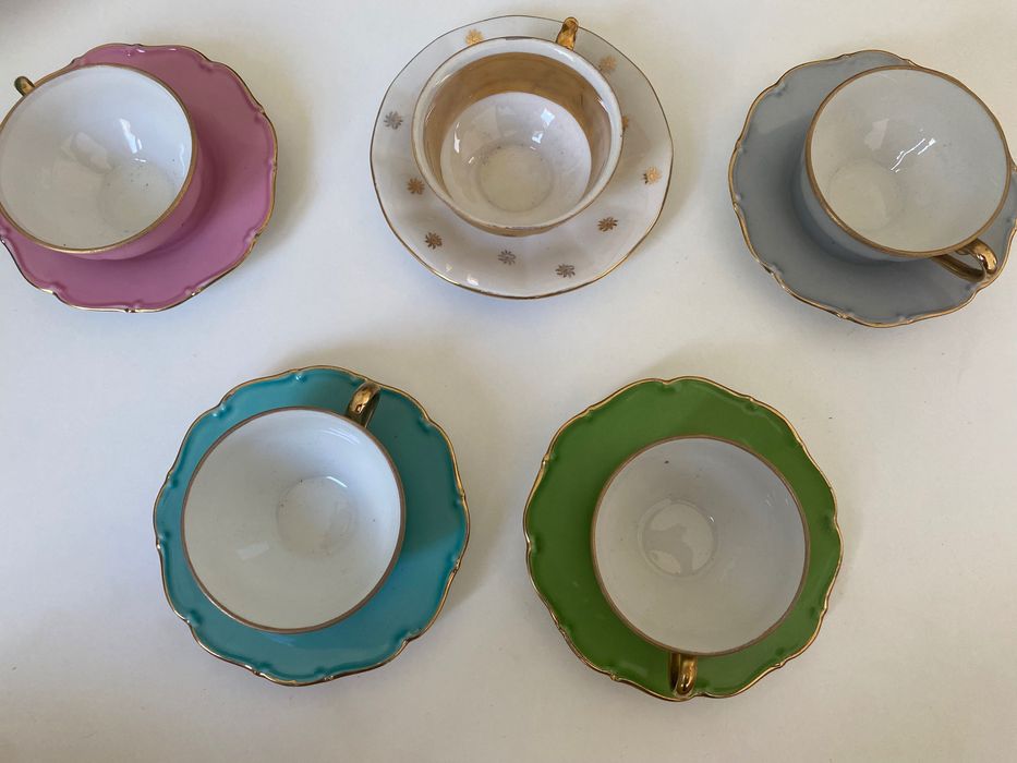 Małe filiżAnki porcelana