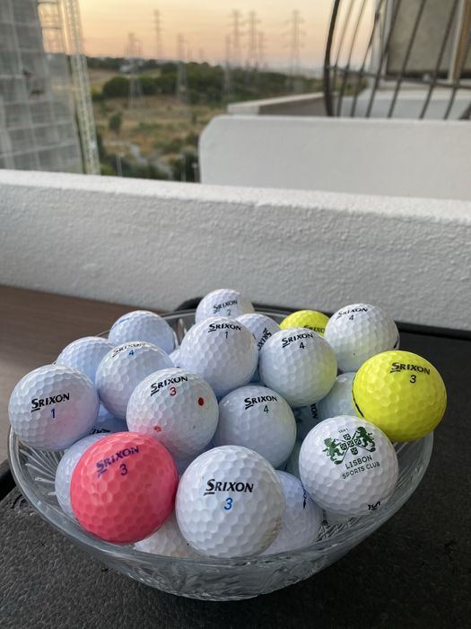 36 bolas de golfe Srixon + oferta 12 Slazenger (48 no total)