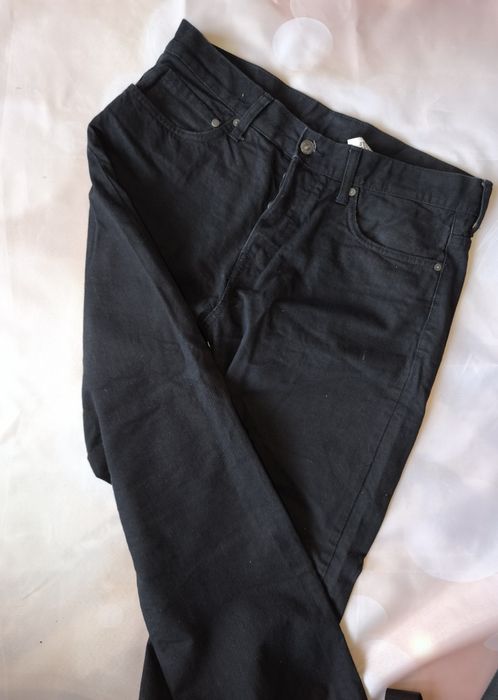 Spodnie jeansowe męskie czarne  33/32 jeans Denim H&M
