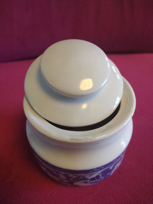 Cukiernica ceramiczna fajans PRL
