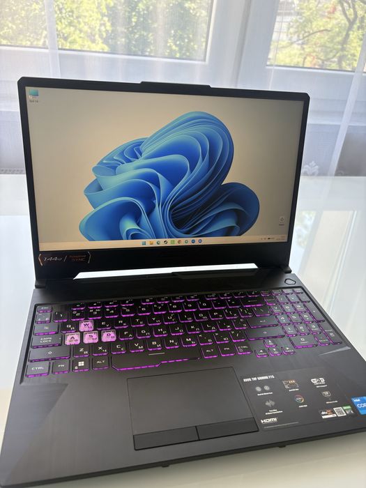Asus TUF Gaming i5-11400H RTX 3060 16GB 512GB SSD 144Hz