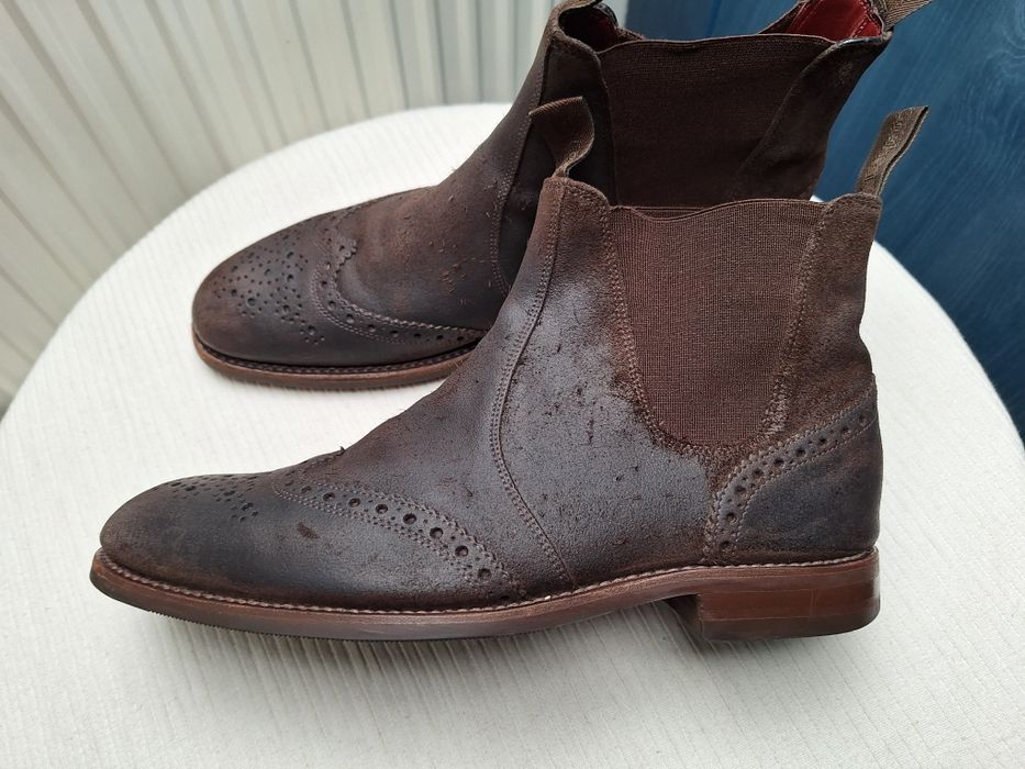 Loake sztyblety chelsea boots roz. 8.5/42.5