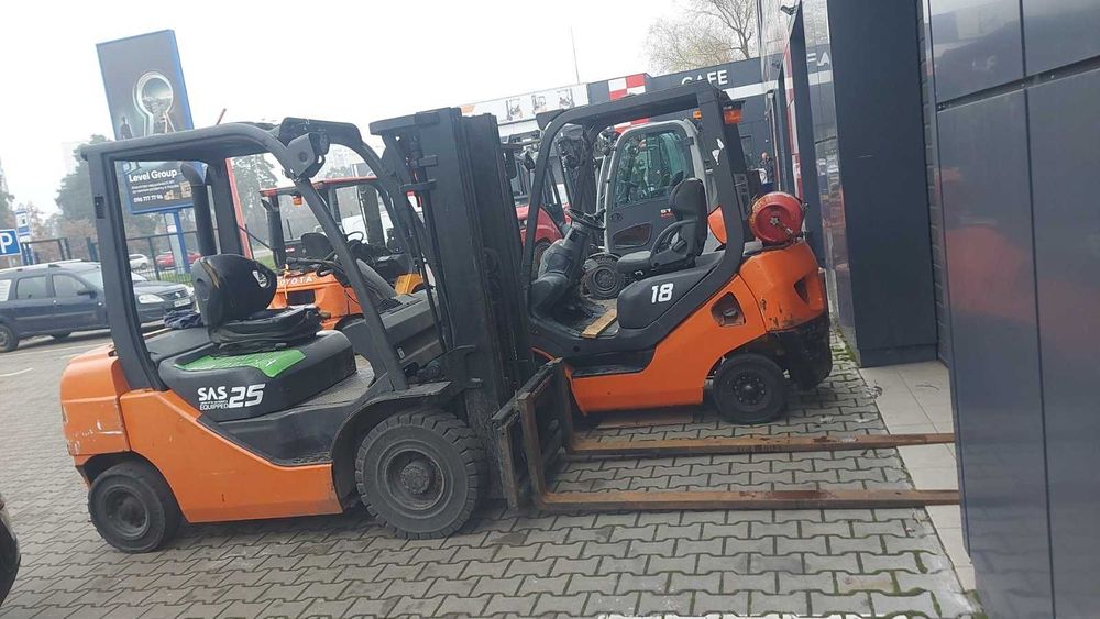 Навантажувач вилковий кара Komatsu FG15 газ 1.5т.