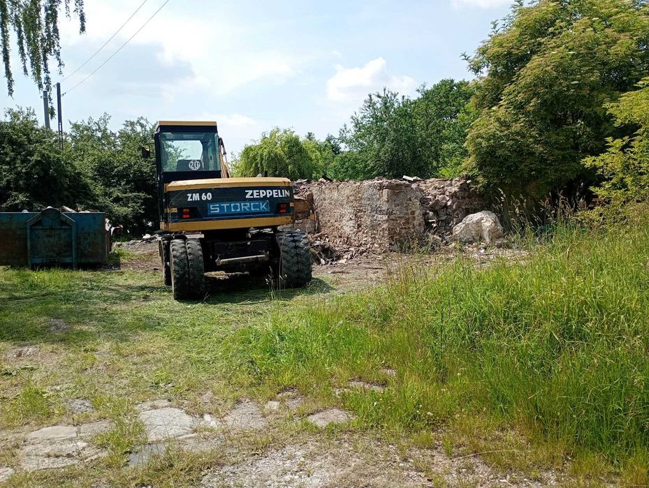 Minikoparka, prace ziemne, młot wyburzeniowy, wywrotka do 3.5 t