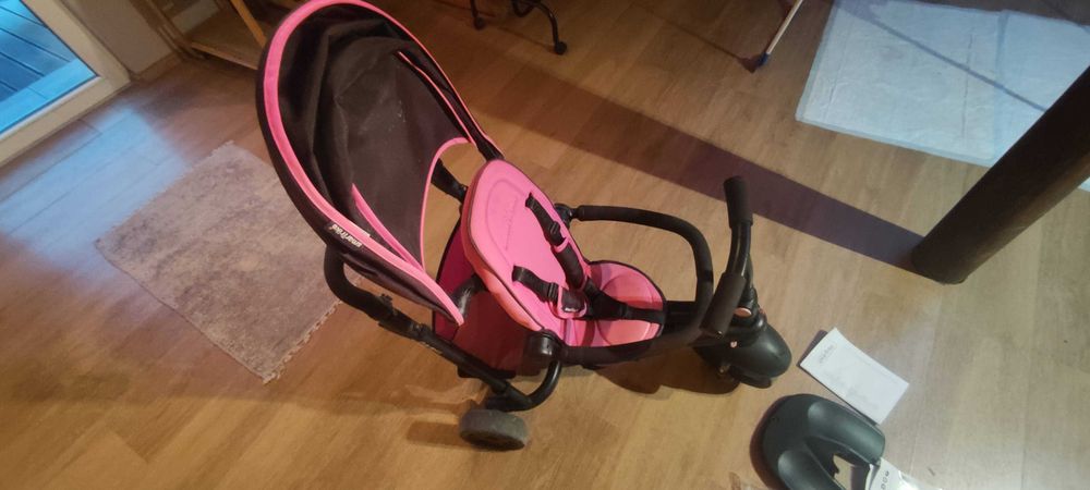 Rower trójkołowy Smart Trike Różowy