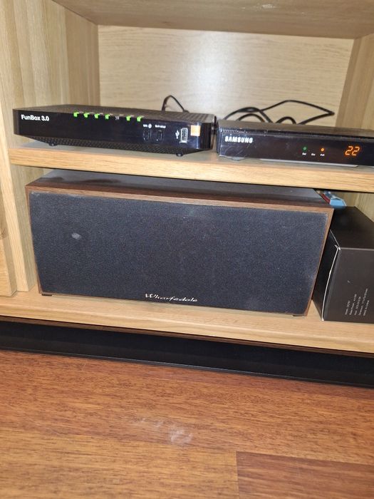 Zestaw audio Denon + Wharfedale | amplituner + kolumny | PILOT