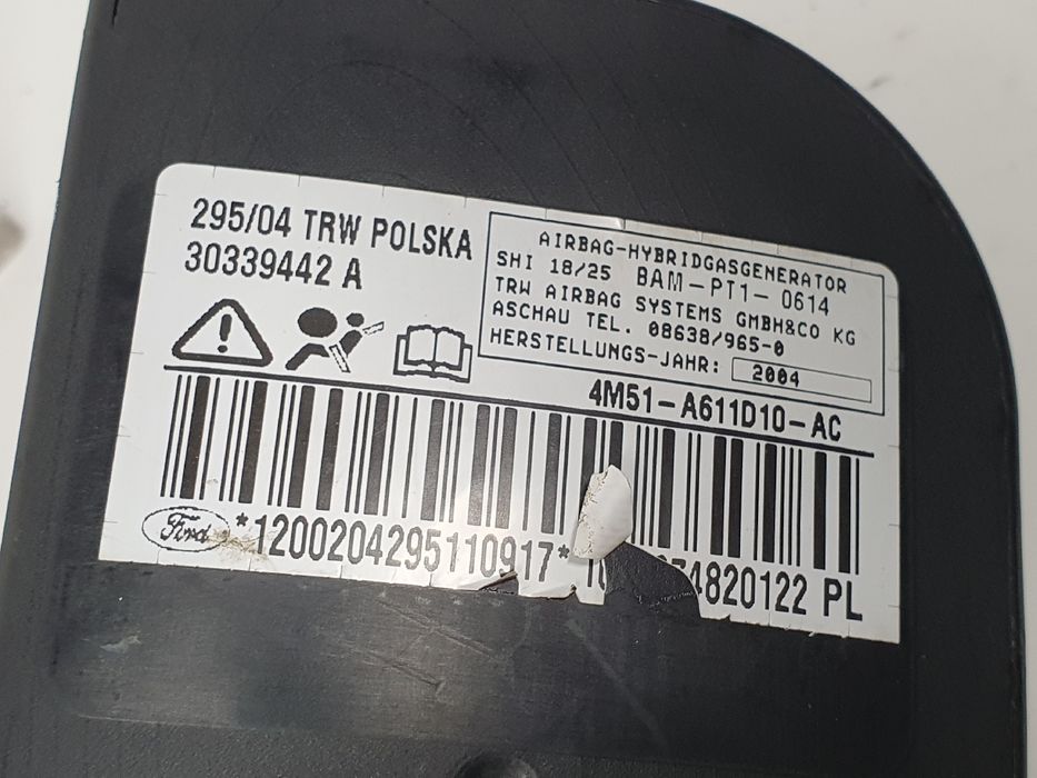 Airbag banco direito FORD Focus II (DA_)