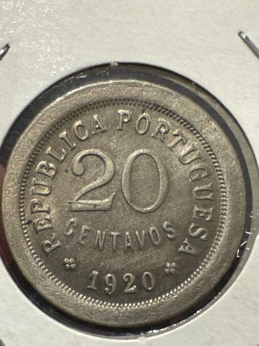 Moeda 20 cents 1920 Soberba