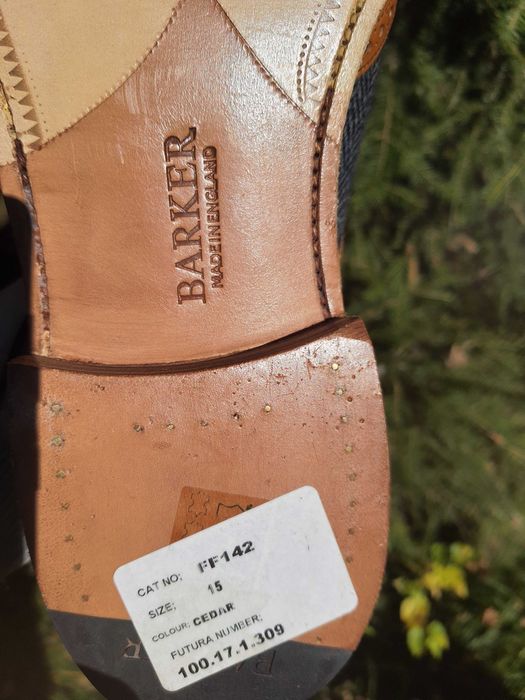 Piękne Buty Barker męskie r.15