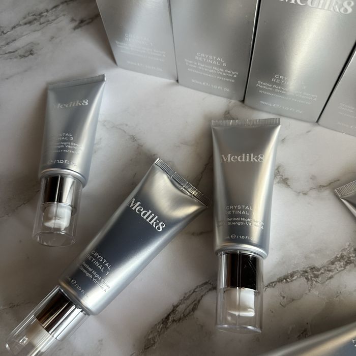 Crystal Retinal 1 3 6 10 20 24 Medik8 ретинол сироватка крем ретинал