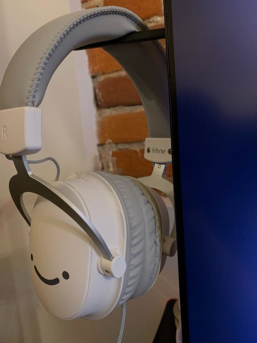 Słuchawki FIFINE AmpliGame H9 Nauszne, Dźwięk przestrzenny Biały