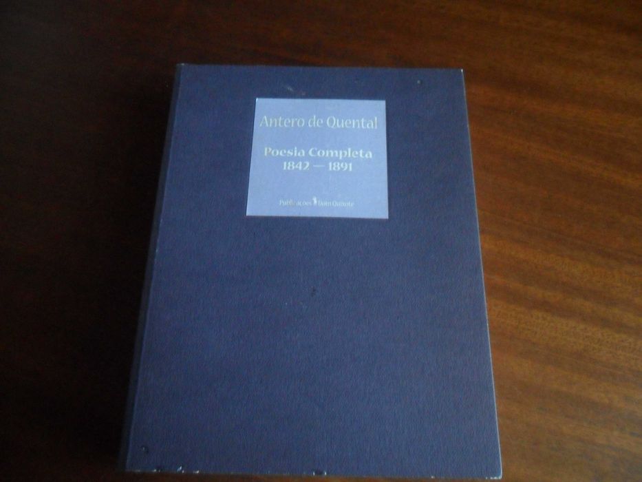 "Poesia Completa 1842 a 1891" de Antero de Quental - 1ª Edição de 2001