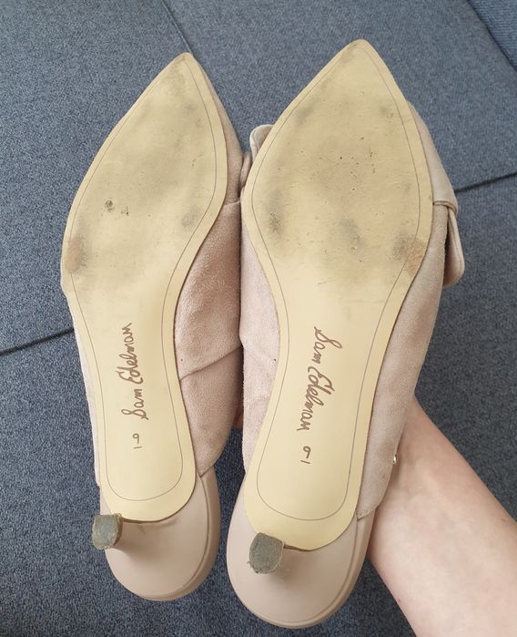 Брендові мюлі Sam Edelman натуральна замша 39