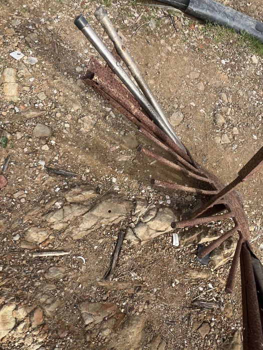 Arranca batatas para motocultivador