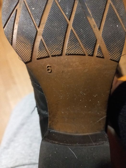 Buty  kozaki damskie skórzane