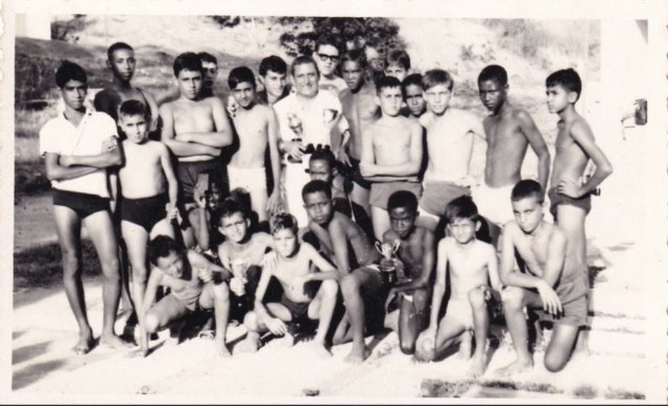 Fotografia RARA anos 50s, Torneio infantil em Porto Amélia, Moçambique