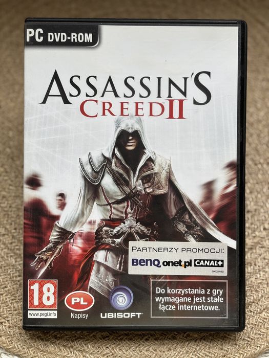 Assassin’s Creed II – gra akcji, PC DVD, PL napisy, 2009, klasyk