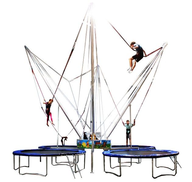Zjeżdżalnie dmuchane, eurobungee
