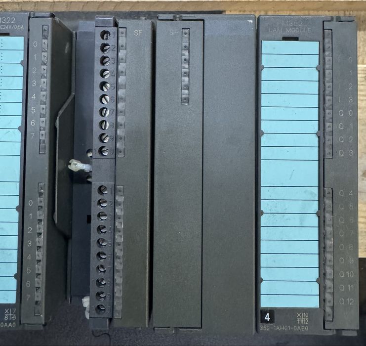 Conjunto Siemens S7-300 – CPU 313C-2 DP + FM352 + PS307 10A + I/O