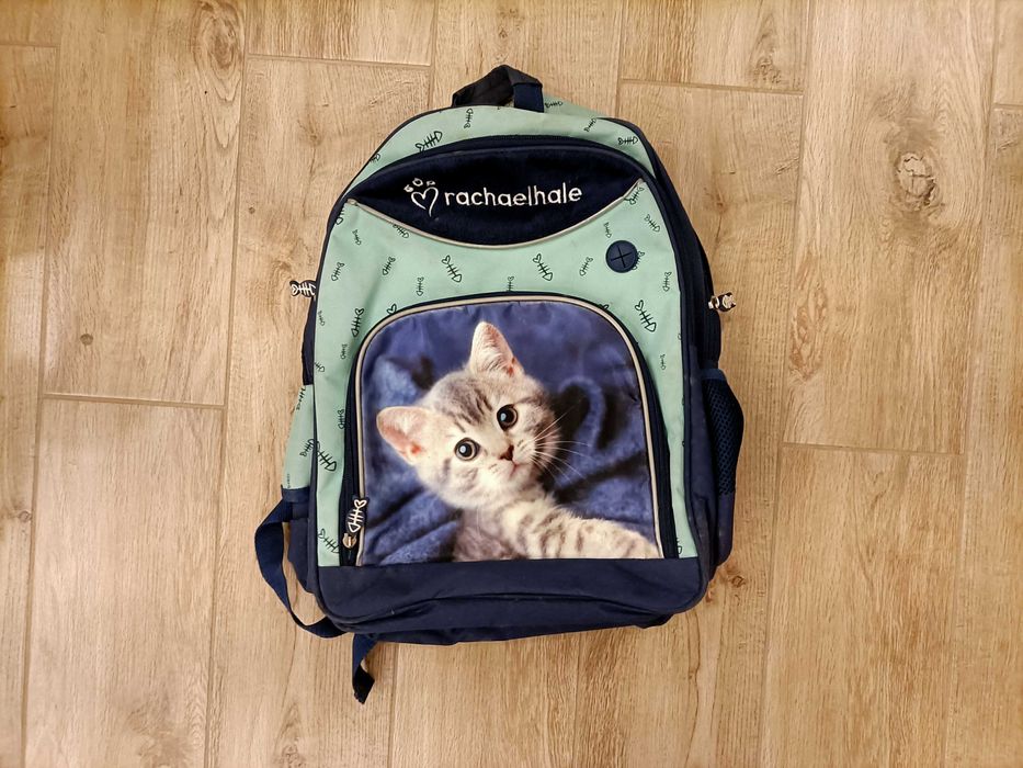 Plecak z kotkiem szkolny
