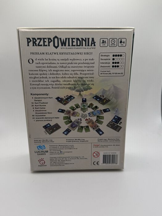 Gra planszowa ,,Przepowiednia” Lucrum Games