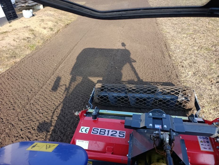 Usługi glebogryzarką separacyjną