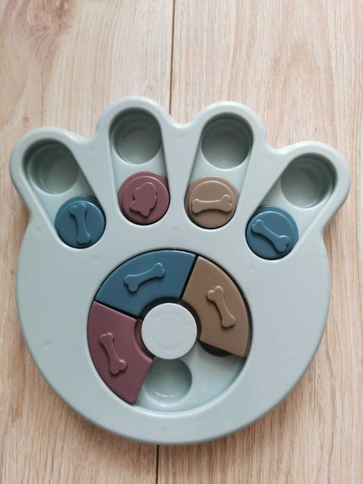 Zabawka dla psa interaktywna logiczna umysłowa miska spowalniająca