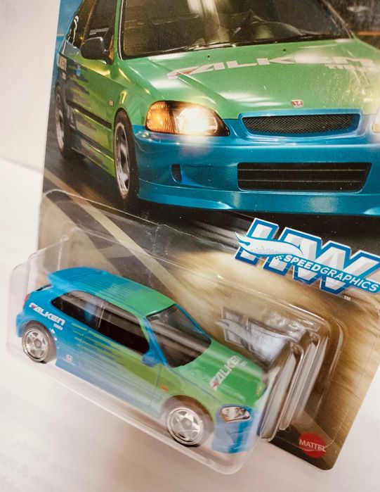 Hot Wheels '99 Honda Civic Type R EK9