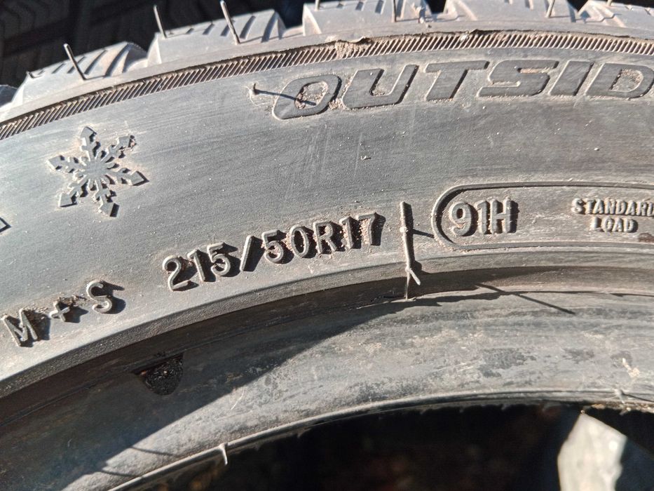 Opona używana 215/50R17 Fortune Snowfun FSR-901 1szt.
