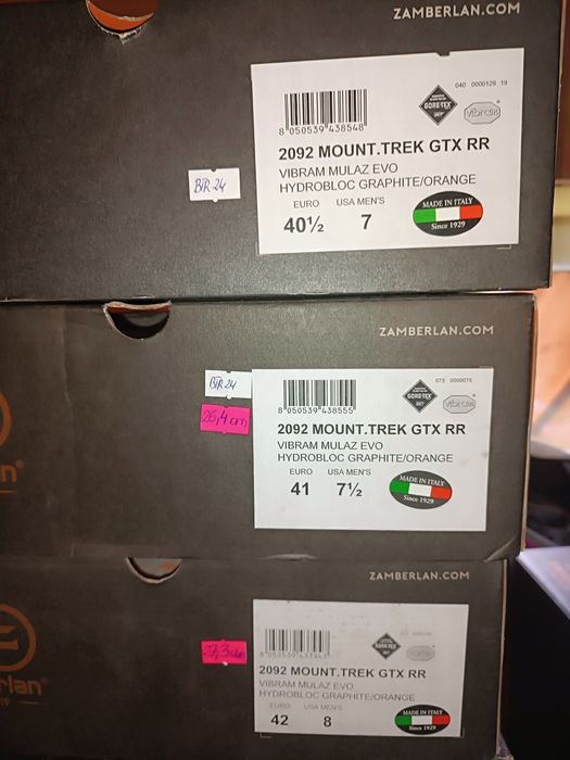 Buty wysokogórskie Zamberlan Mountain Trek GTX RR rozm. 40/41/43
